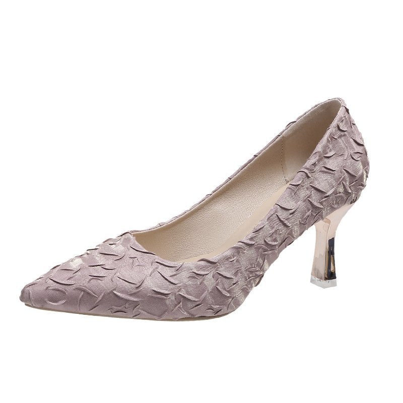 Gray Professional Stiletto Heel Shoes For Women - Shop Right ApparelBlack Professional Stiletto Heel Shoes For Women5Shop Right Apparel34Shop Right ApparelCJNS108994701AZ