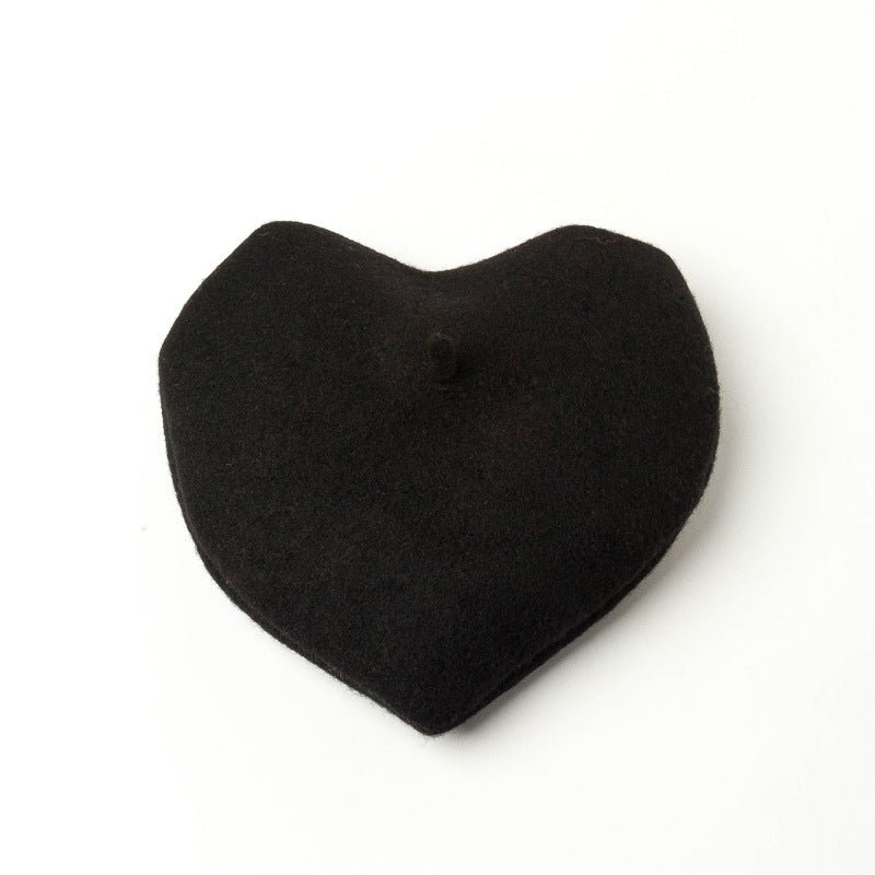 Europe and America Heart-Shaped Beret