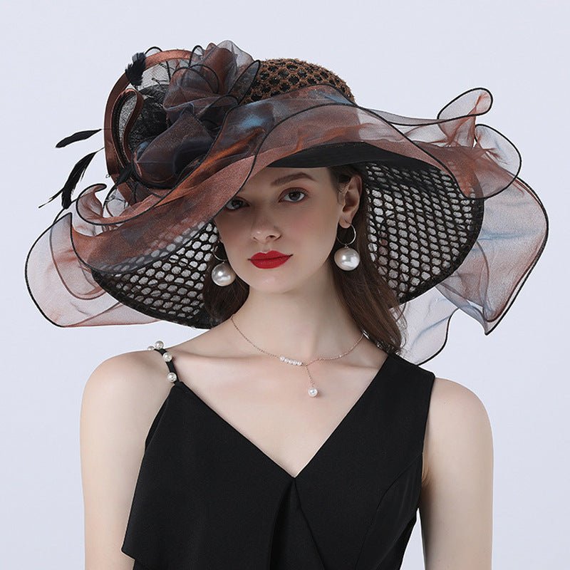 European And American Style Ladies Sun Visor Adult Hat