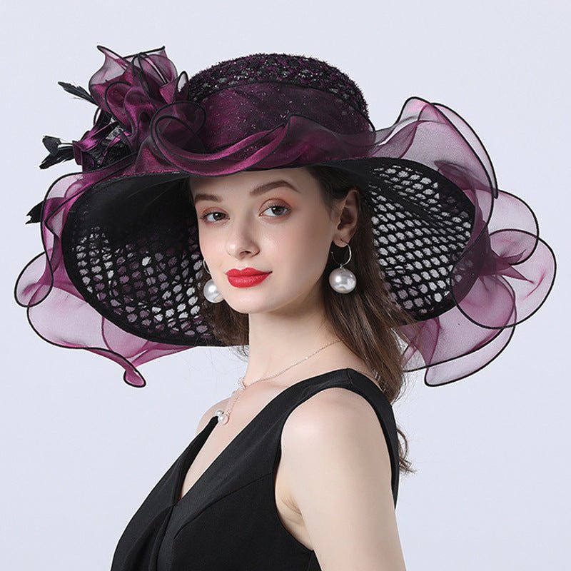 European And American Style Ladies Sun Visor Adult Hat
