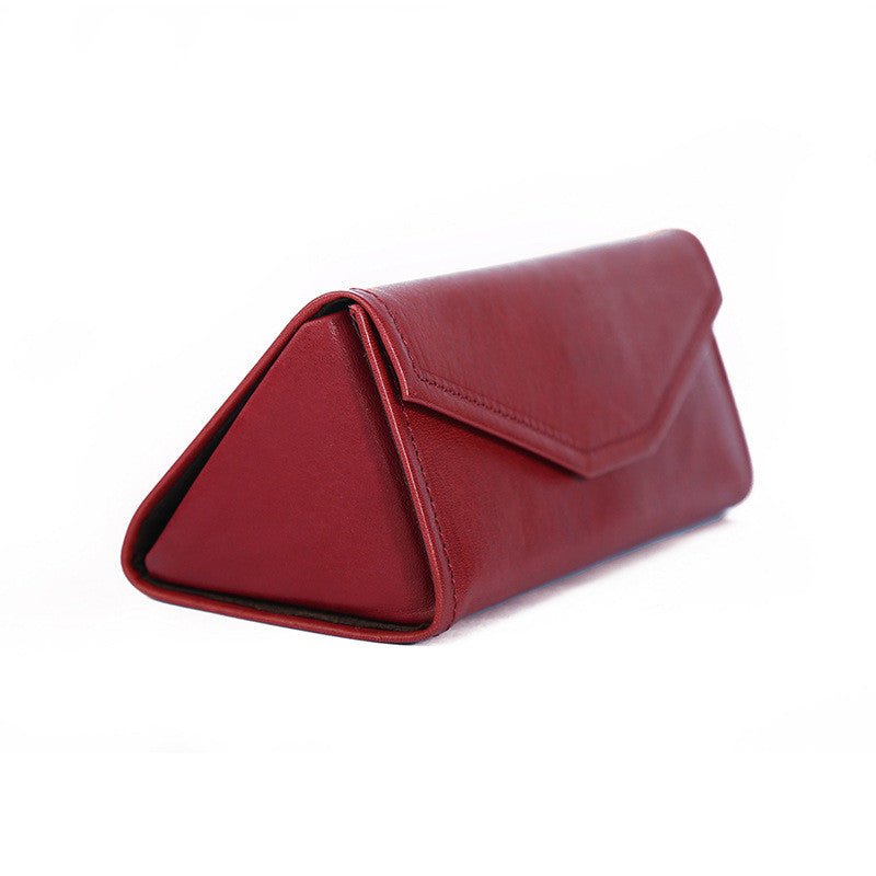 Foldable Glasses Case Leather Storage