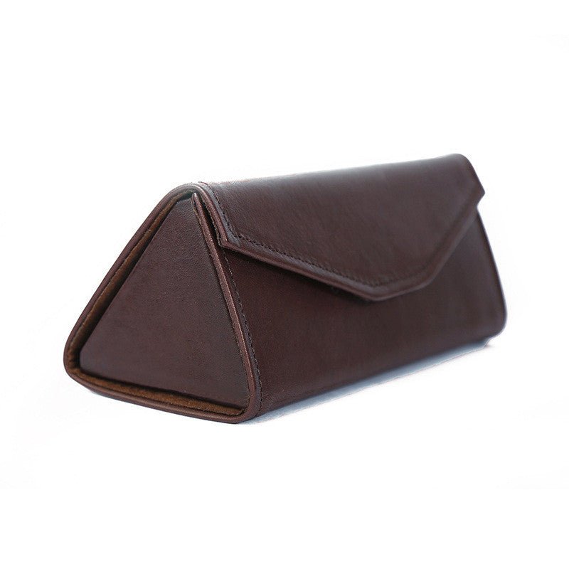 Foldable Glasses Case Leather Storage