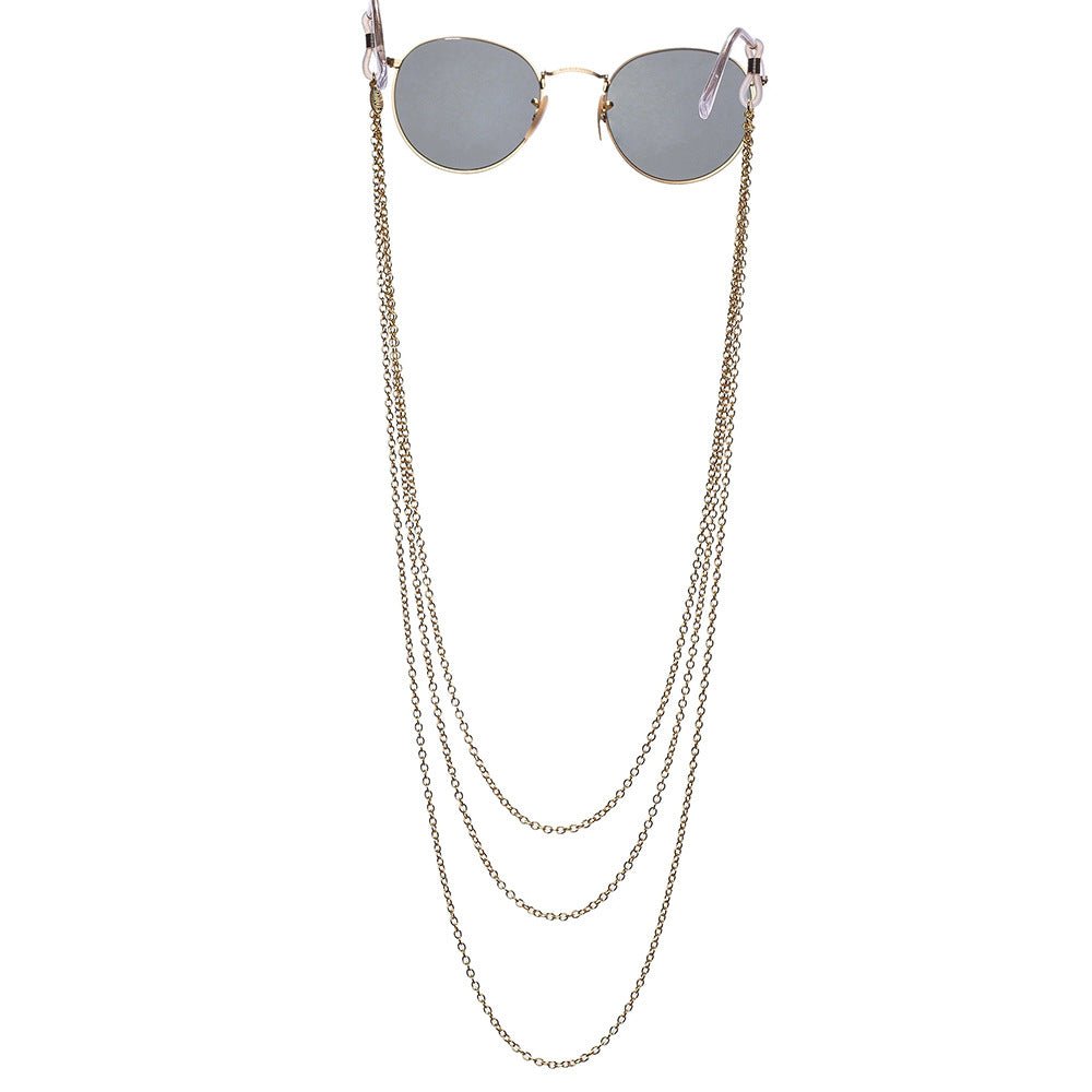 Glasses Multi-layer Chain Hanging Chain Hanging Metal Glasses Chain
