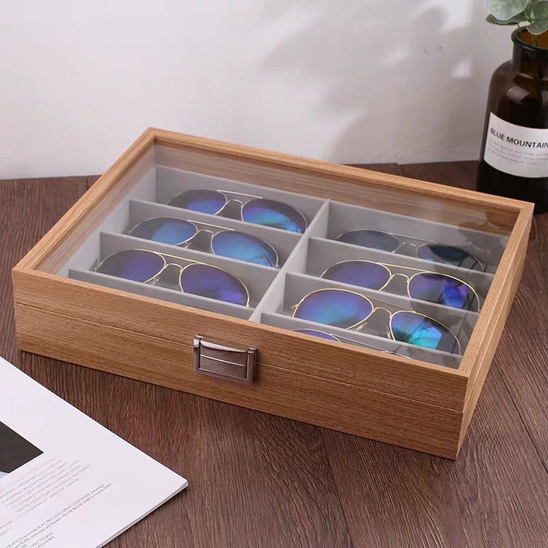 Glasses storage box