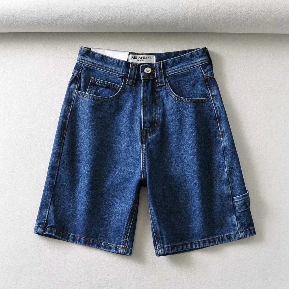 High Waist pant, Fashionable Tooling, Denim Pants