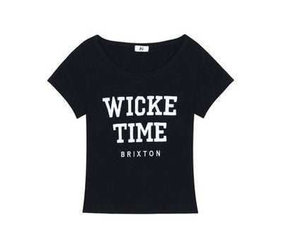 Letter blouse women