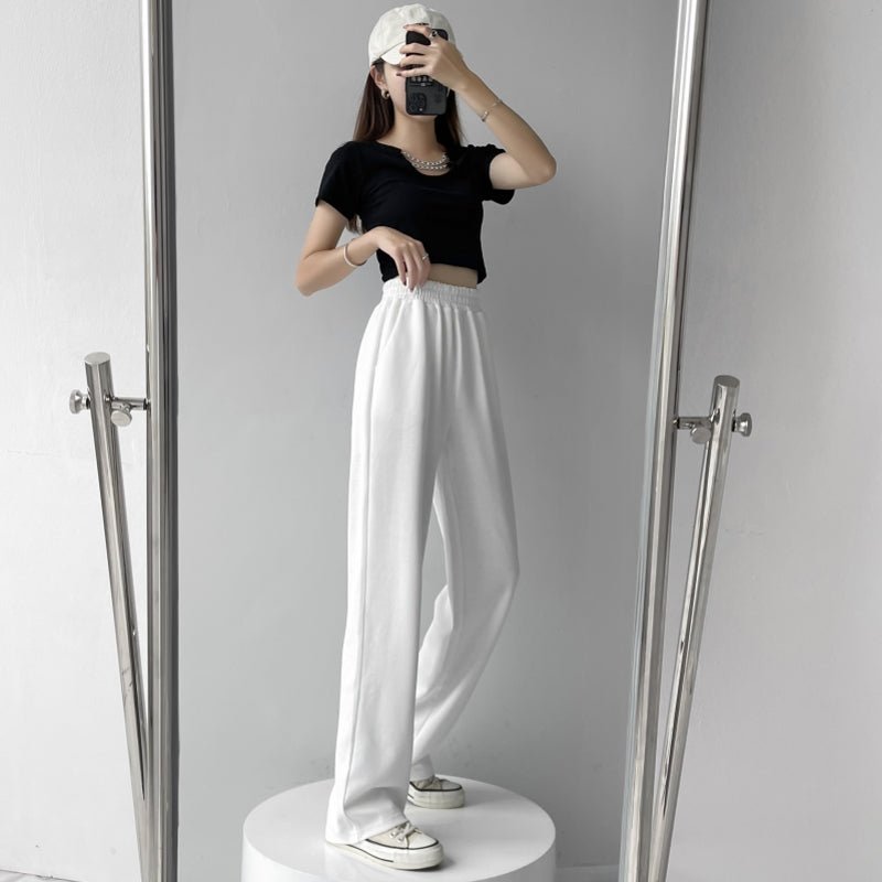 Loose Casual Straight-leg All-match Pant