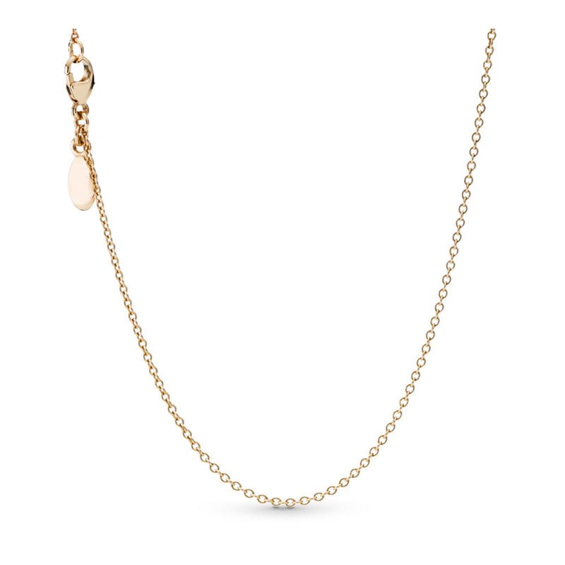 Simple silver pendant jewelry clavicle chain for women