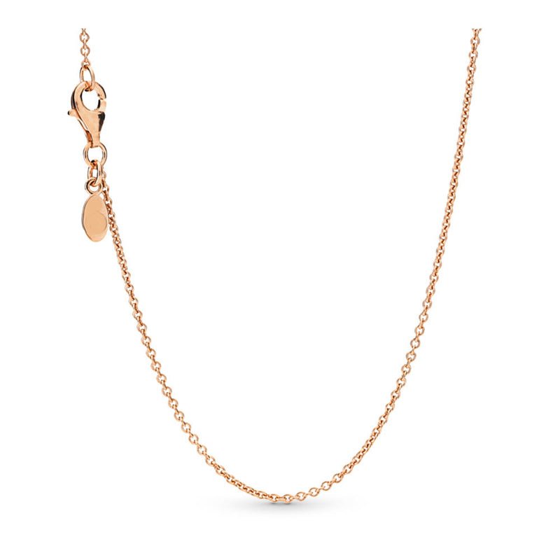 Simple silver pendant jewelry clavicle chain for women