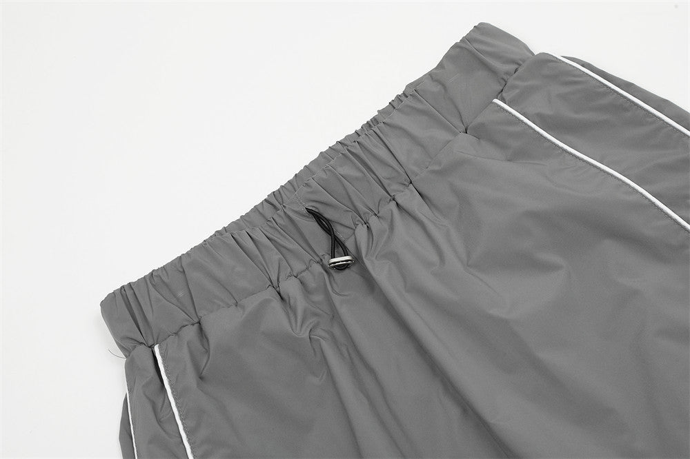 Street Topstitching Casual Sports Pants Men