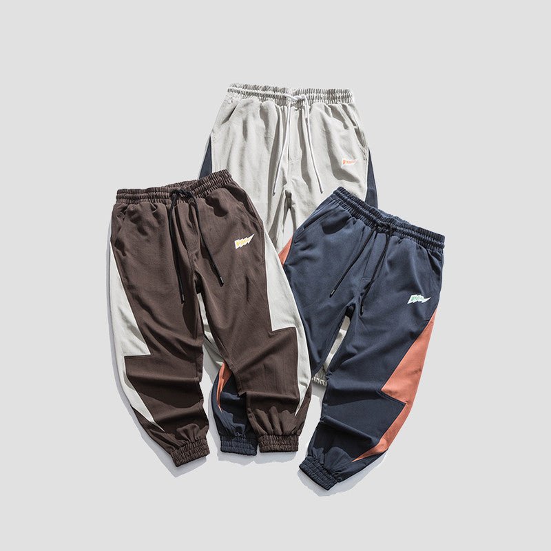 Trend Lightning Pants Loose Sports Casual Pants Men