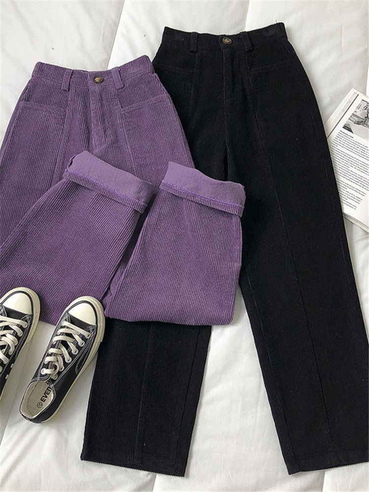 Women Pant Spring Autumn Japanese College Style Female