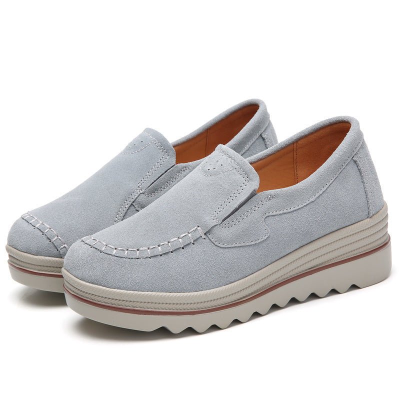 Casual Shoes Women Leather Shoes