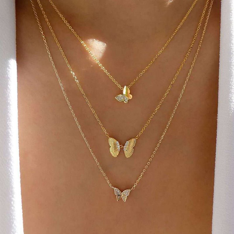 17KM-Multilayer Butterfly Pearl Necklace For Women Gold Pearl Choker Sun Star Jewelry Gift - Shop Right Apparel17KM-Multilayer Butterfly Pearl Necklace For Women Gold Pearl Choker Sun Star Jewelry Gift0Shop Right Apparel Shop Right ApparelCJLX116727206FU