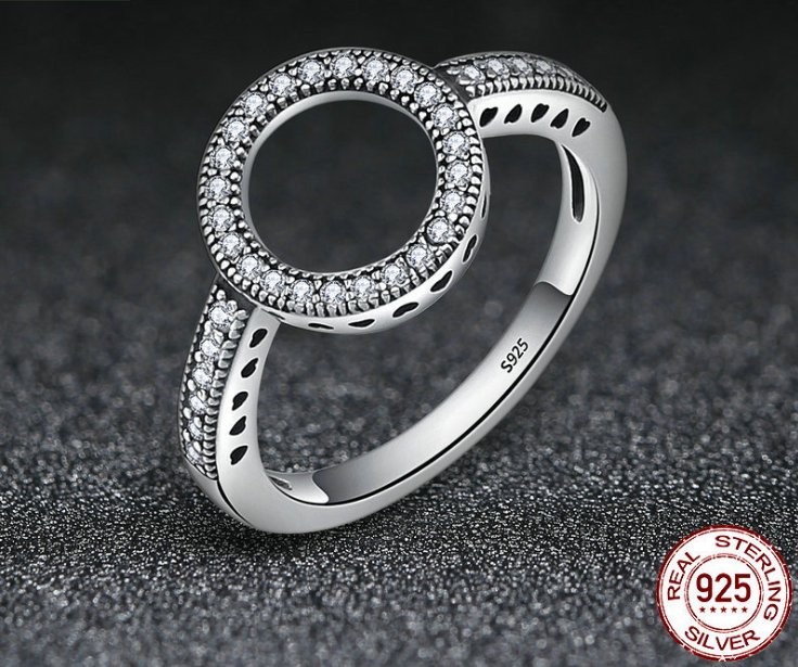 2021 Real 925 Sterling Silver Lucky Circle Finger Rings For Women Fashion Jewelry - Shop Right Apparel2021 Real 925 Sterling Silver Lucky Circle Finger Rings For Women Fashion Jewelry0Shop Right Apparel WhiteWith boxShop Right ApparelCJZBLXLX02779-6-White-With box