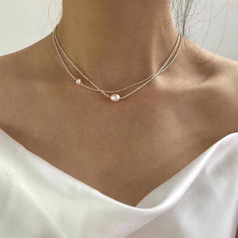 ASHIQI Natural Freshwater Pearl Necklace for Women 925 Sterling Silver Chain Fashion Jewelry Gift - Shop Right ApparelASHIQI Natural Freshwater Pearl Necklace for Women 925 Sterling Silver Chain Fashion Jewelry Gift0Shop Right Apparel Shop Right ApparelCJLX174067301AZ