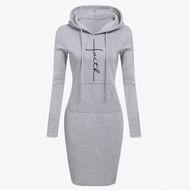 Autumn Winter Women Hoodies Sweatshirts Long-sleeved Dress - Shop Right ApparelAutumn Winter Women Hoodies Sweatshirts Long-sleeved Dress0Shop Right Apparel Shop Right Apparel