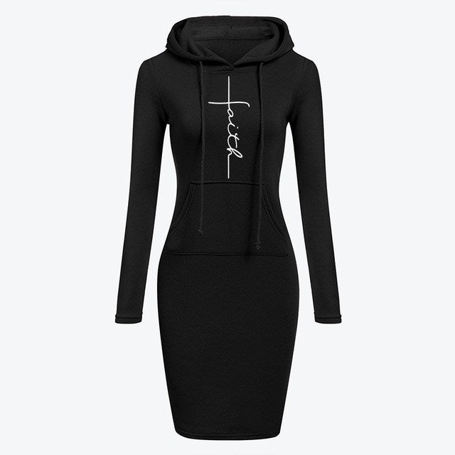 Autumn Winter Women Hoodies Sweatshirts Long-sleeved Dress - Shop Right ApparelAutumn Winter Women Hoodies Sweatshirts Long-sleeved Dress0Shop Right Apparel Shop Right Apparel