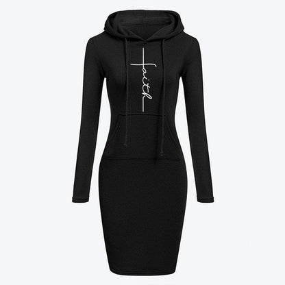 Autumn Winter Women Hoodies Sweatshirts Long-sleeved Dress - Shop Right ApparelAutumn Winter Women Hoodies Sweatshirts Long-sleeved Dress0Shop Right Apparel Shop Right Apparel