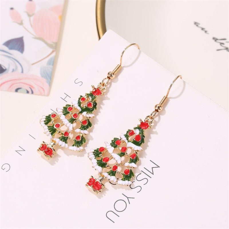 earrings for women fashion jewelry Christmas earrings