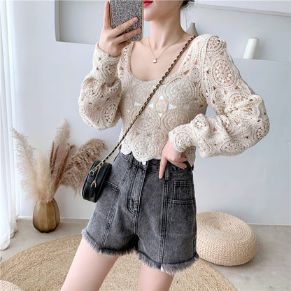 Fashion T-shirt Women Korean Style Inner Pullover Blouse