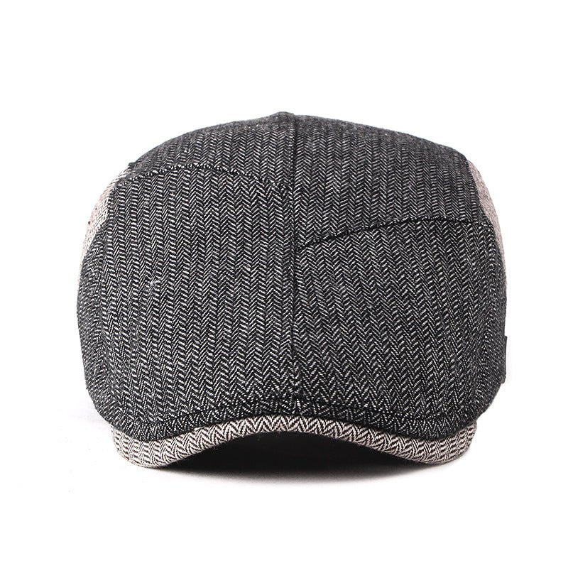 Fashion Warm Men Woolen Retro Cap