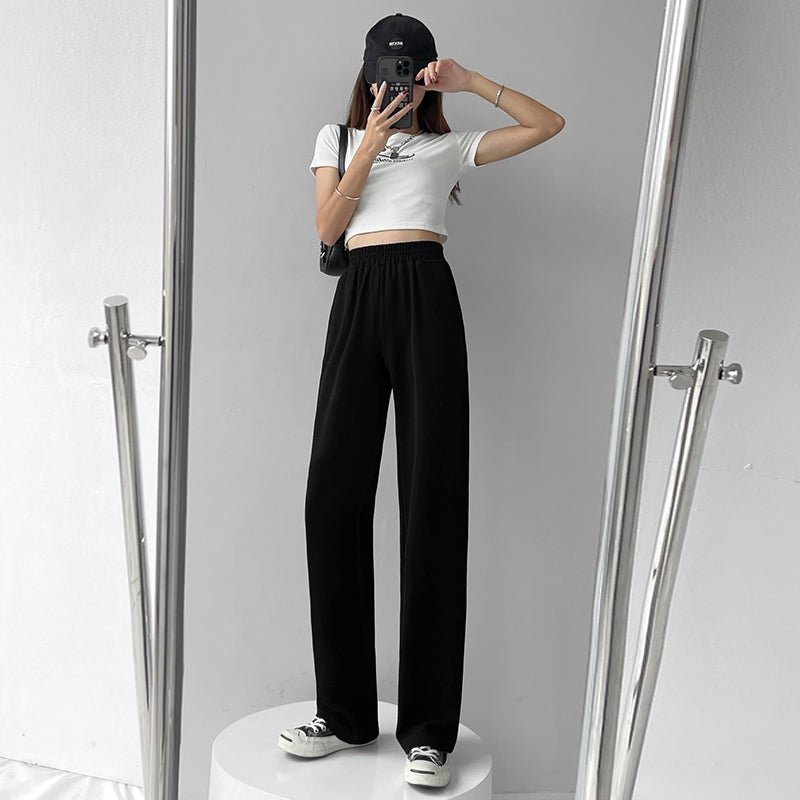 Loose Casual Straight-leg All-match Pant