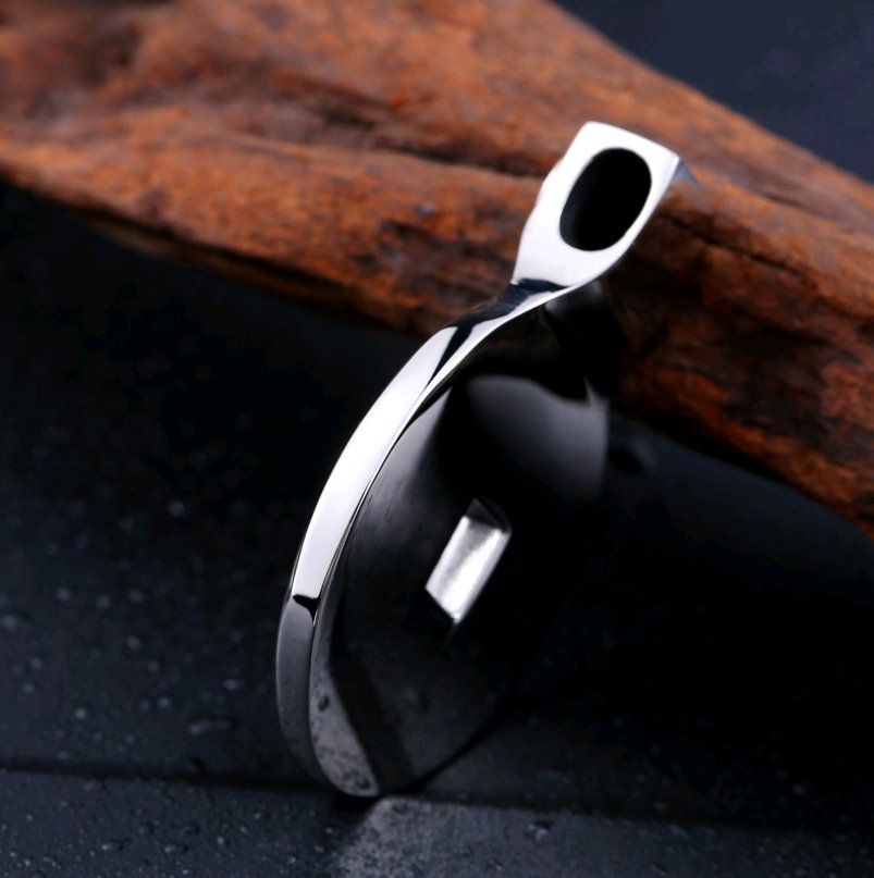 Personality Ethnic Style Jewelry Titanium Steel Qiankang Gossippendant Men And Women Jewelry