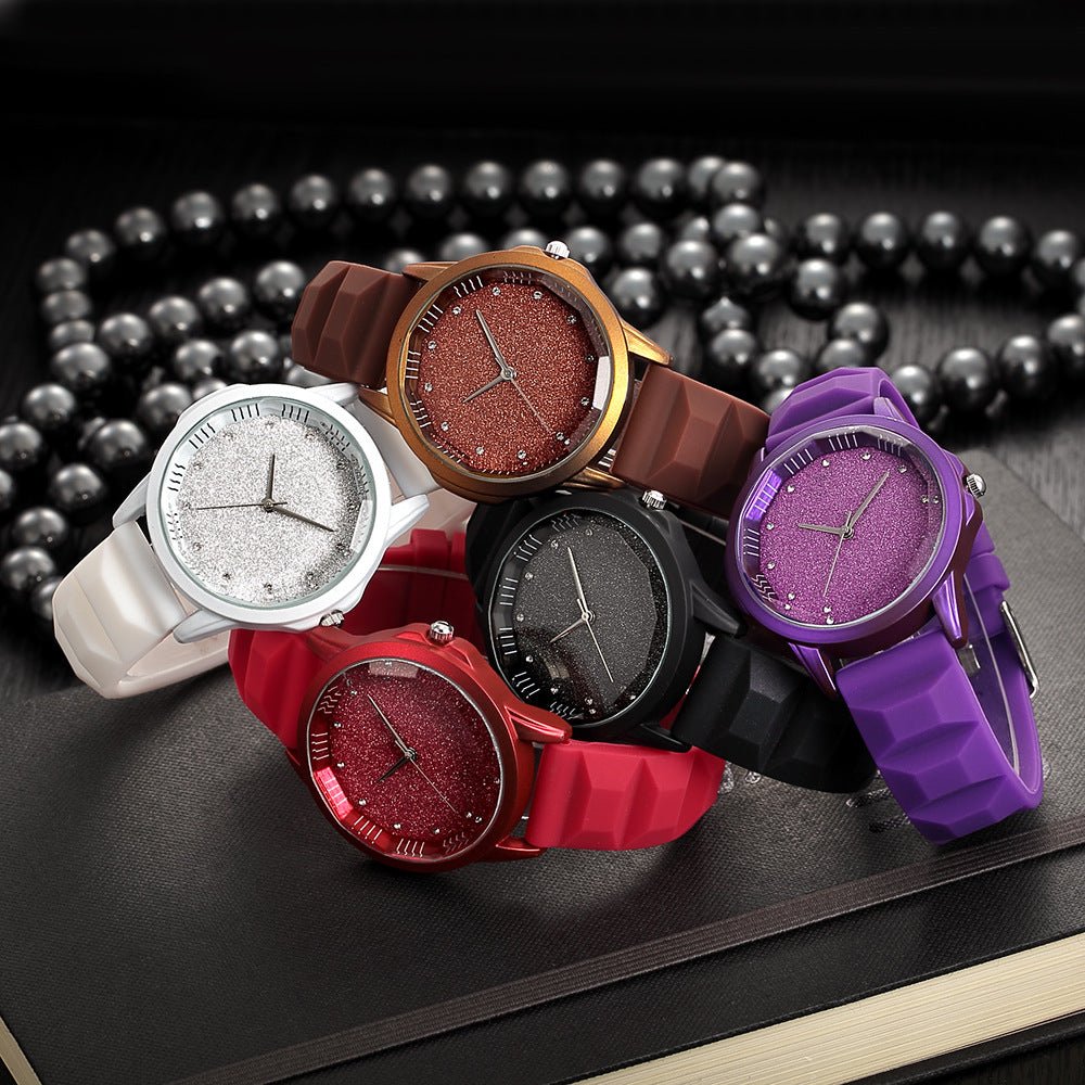 Silicone Watches Student Women Men Sport Quartz Watch Couple Casual Watch