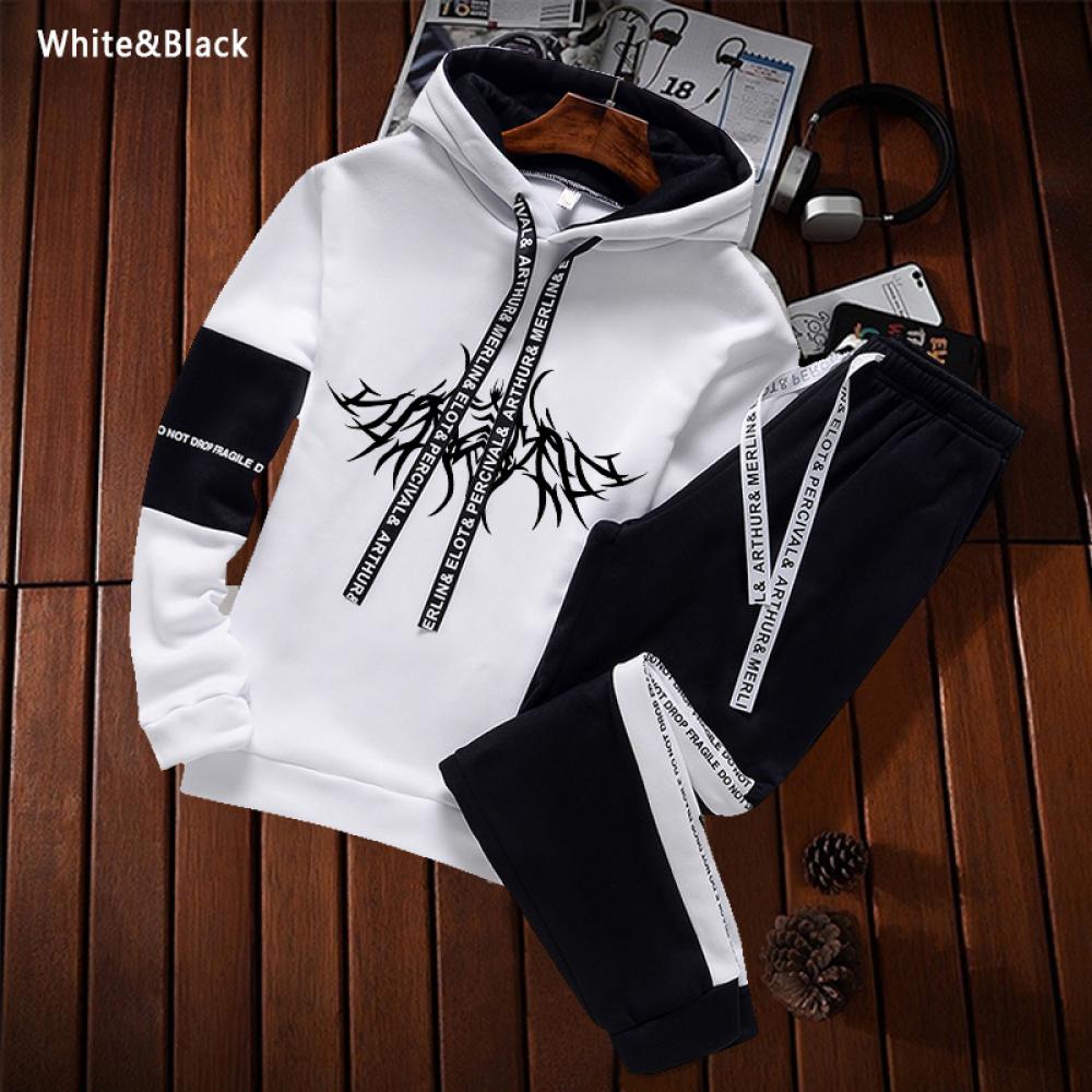 Sweatshirt Set Hoodies And Sweatpants Tracksuit