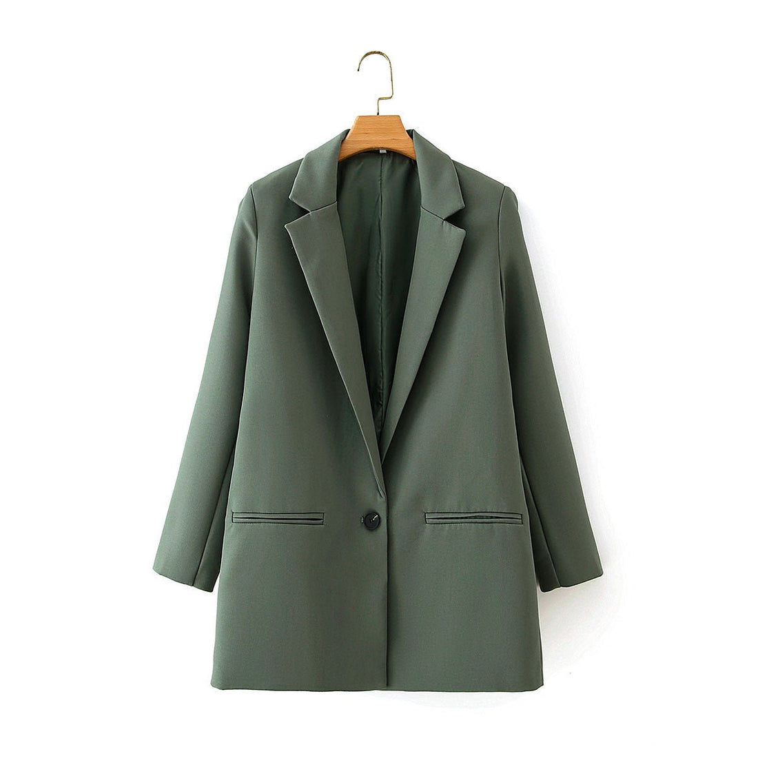 Temperament Commuter One Button Suit Jacket Women
