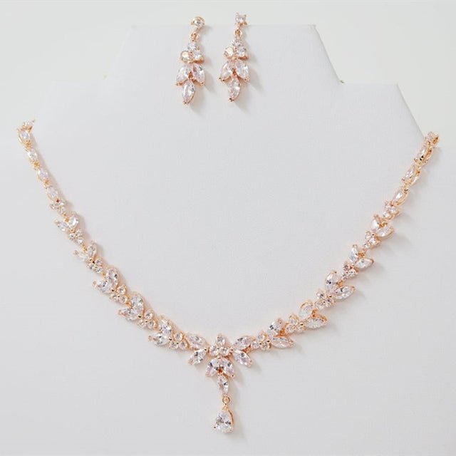 Wedding Dress Jewelry Set For Women Delicate And Shiny