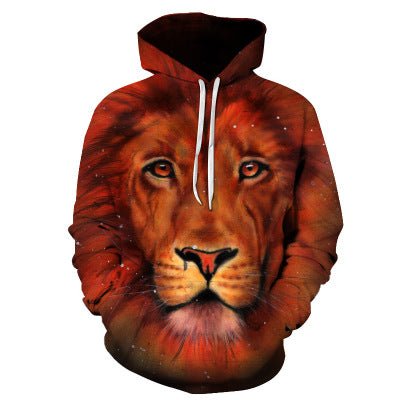 Wolf Printed Hoodies Men 3D Sweatshirt