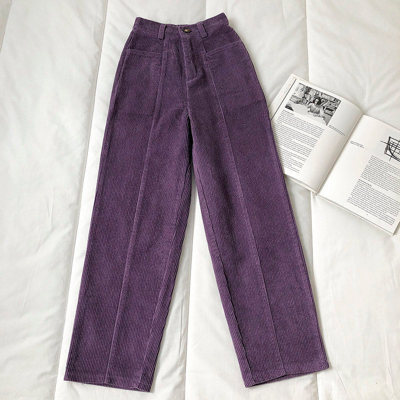 Women Pant Spring Autumn Japanese College Style Female